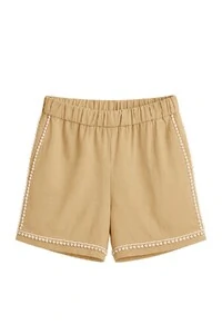 Short com detalhe de pompons feminino Kwi