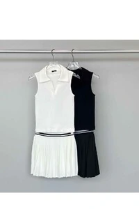 Polo em poliamida fitness sem manga Kwi