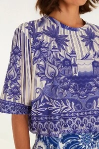 Tshirt basica afeto tropical Farm