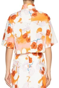 Camisa curta aglio rosado Lo de Lui