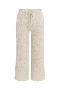 Calça frente crochê Kwi