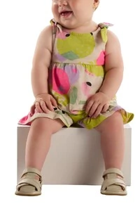 Macacão com faixa em malha flame Up Baby