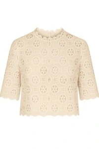 Blusa em renda guipir Kwi