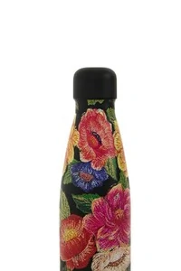 Garrafa glub glub floral paraiso 500ml Farm