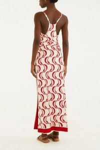 Vestido midi peixe copa Farm