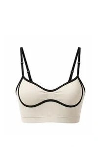 Top viés pair fitness em poliamida Kwi