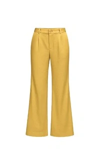 Calça pantalona acetinada feminina Kwi