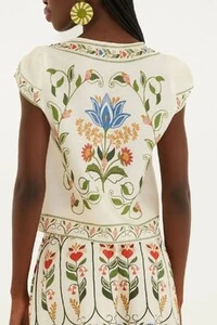 Blusa jardim beleza Farm