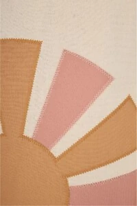 Kimono linho recortes bordados Dress to