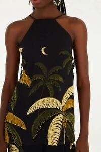 Blusa itacare preto Farm