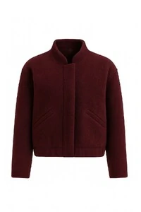 Jaqueta oversized lã batida Kwi