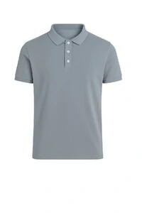 Camisa polo masculina em malha Kwi