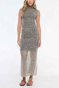 Vestido de tule onça duo oasis Animale Jeans
