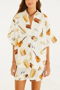 Camisa som do rio Farm