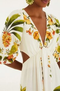 Vestido cropped bosque chic Farm