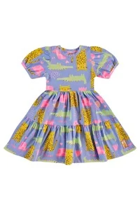 Vestido em cotton Up Baby