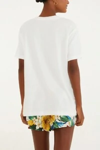 T-shirt media soy brasil off Farm