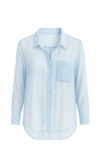 Camisa com transparência Kwi