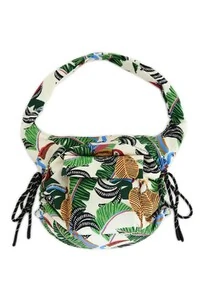 Bolsa tropicana tucanos e folhagens Farm