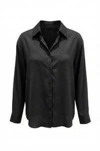 Camisa feminina manga longa em lyocell Kwi