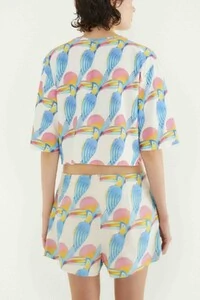 Tshirt cropped tucnaitas Farm