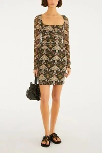 Vestido tule curto andorinha Farm