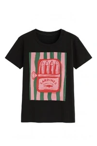 T-shirt over sardinha Kwi