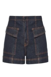 Short jeans alfaiataria confort Dress to