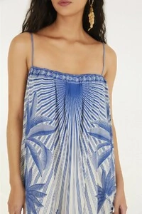 Vestido longo afeto tropical Farm