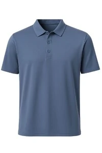 Polo masculina tecido tecnológico Kwi