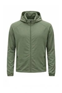 Jaqueta masculina esportiva com capuz Kwi