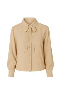 Camisa laço em viscose feminina Kwi