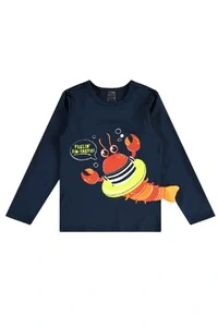 Conjunto camiseta e sunga boxer em malha uv fps+50 Up Baby