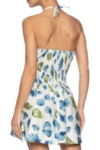 Vestido curto concha litoral Farm