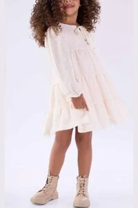 Vestido em jacquard Kiki