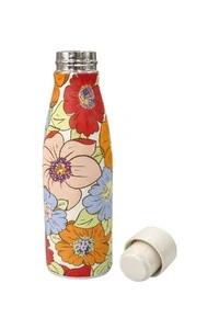 Garrafa glub glub floral carolina 500ml Farm