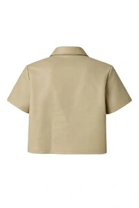 Camisa feminina em poliuretano Kwi