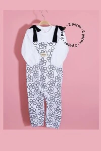 Jardineira desenho daisy Keko