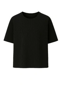 Camisa em Tricot gola careca Kwi