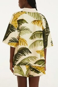 Blusa polo moletom trancoso Farm