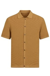 Camisa tricot masculina Kwi