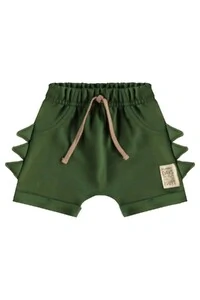 Conjunto camiseta malha e bermuda moletom s/ felpa Up Baby