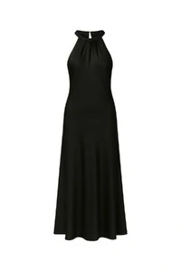 Vestido longo cetim Kwi