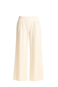 Calça pantalona com pregas feminina Kwi
