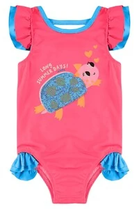 Maiô em malha uv fps+50 Up Baby