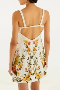 Vestido curto bosque chic Farm