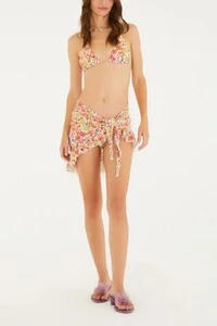 Biquini lacinho banana flor Farm