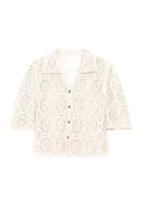 Camisa crochê feminina Kwi
