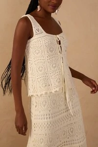 Blusa tricot tropicana Dress to