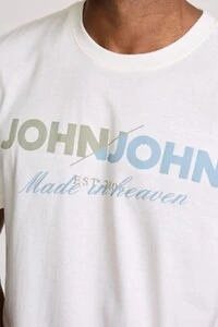 Camiseta regular fit double side off John John